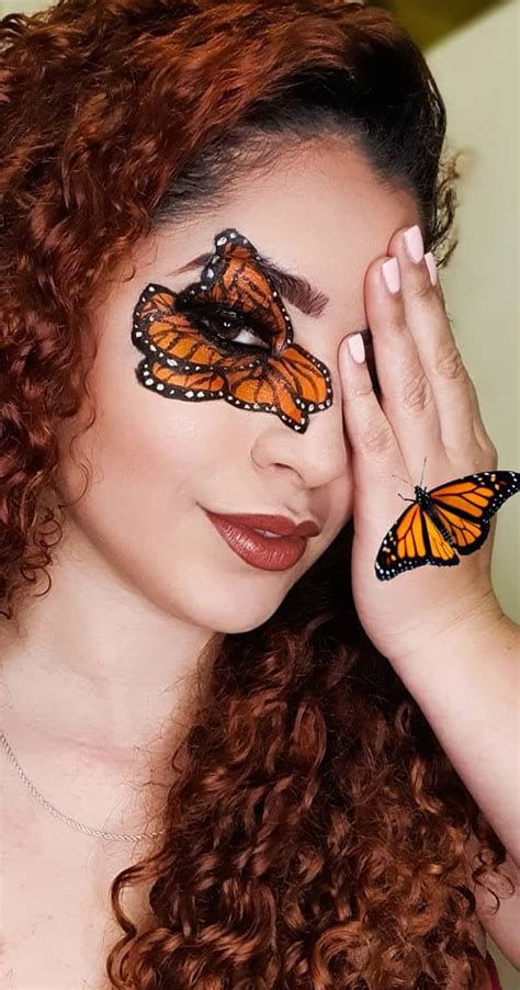 eye makeup for butterfly costume|More.